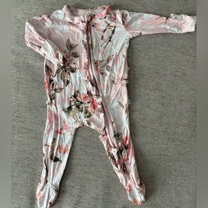 Posh Peanut Rose Footie Pajamas